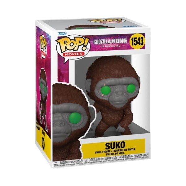 Godzilla X Kong Pop! 1543 Suko Zitwar