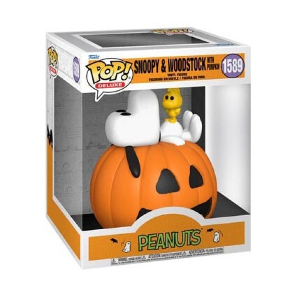 Snoopy Pop Deluxe 1589 Snoopy & Citrouille Woodstock