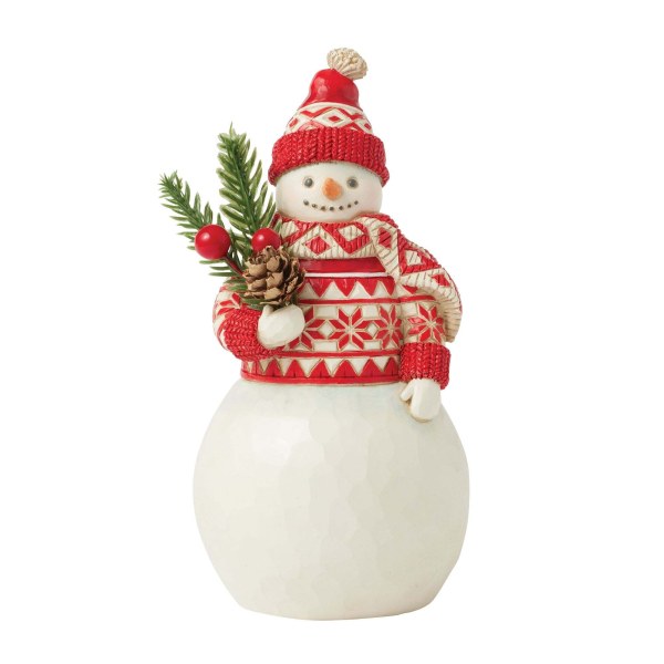 BONHOMME DE NEIGE DE NOËL NORDIQUE - HEARTWOOD CREEK