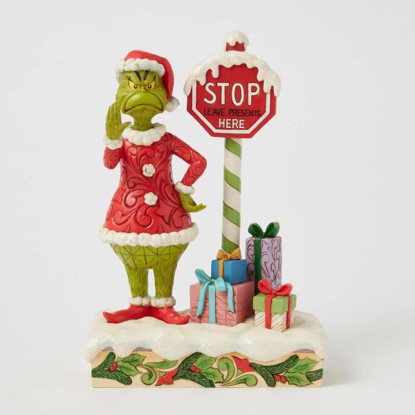 GRINCH AVEC PANNEAU STOP