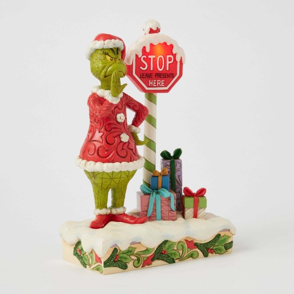 GRINCH AVEC PANNEAU STOP