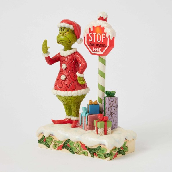 GRINCH AVEC PANNEAU STOP