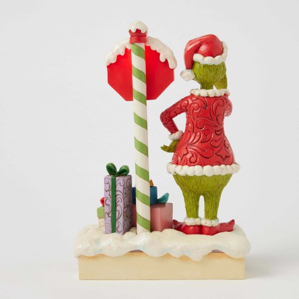 GRINCH AVEC PANNEAU STOP