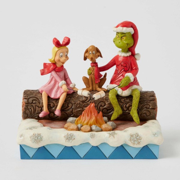 GRINCH GRILLANT DES GUIMAUVES