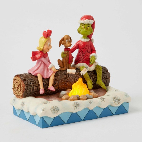 GRINCH GRILLANT DES GUIMAUVES