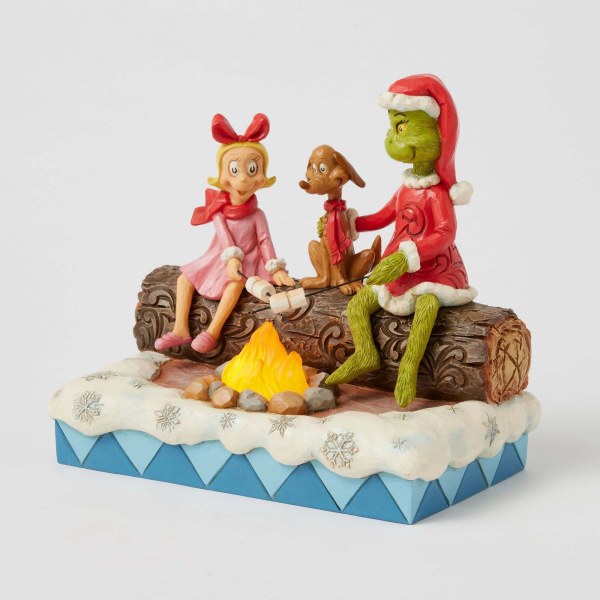 GRINCH GRILLANT DES GUIMAUVES