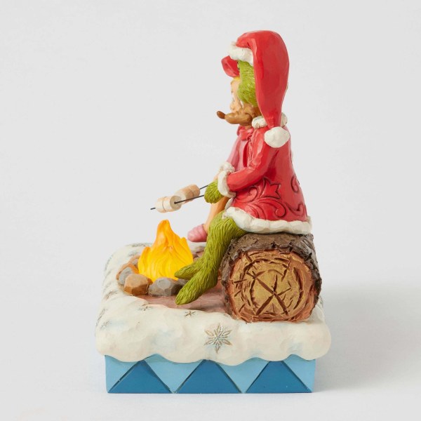 GRINCH GRILLANT DES GUIMAUVES