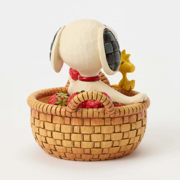 SNOOPY DANS UN PANIER DE FRAISES - Peanuts