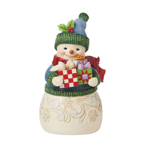 BONHOMME DE NEIGE PLEINS DE CADEAUX - HEARTWOOD CREEK