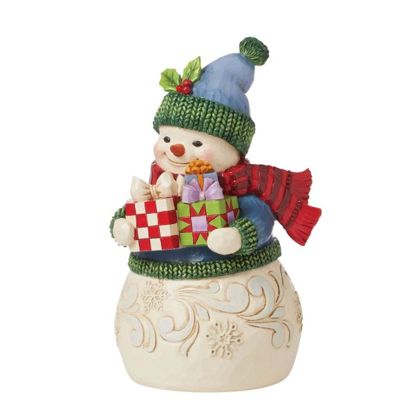 BONHOMME DE NEIGE PLEINS DE CADEAUX - HEARTWOOD CREEK