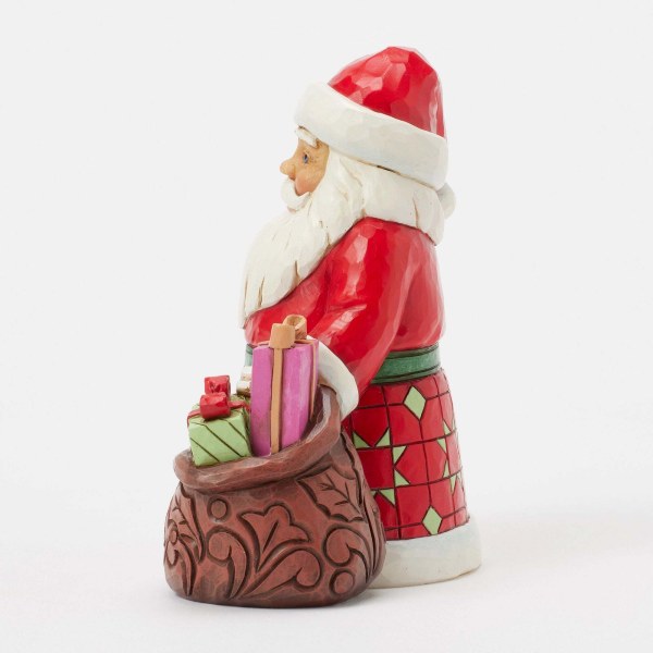 PÈRE NOËL AVEC UN SAC À JOUETS - HEARTWOOD CREEK