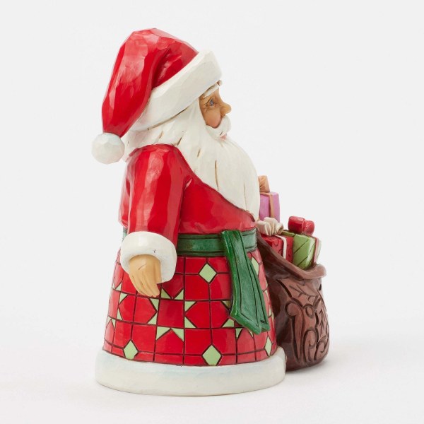 PÈRE NOËL AVEC UN SAC À JOUETS - HEARTWOOD CREEK
