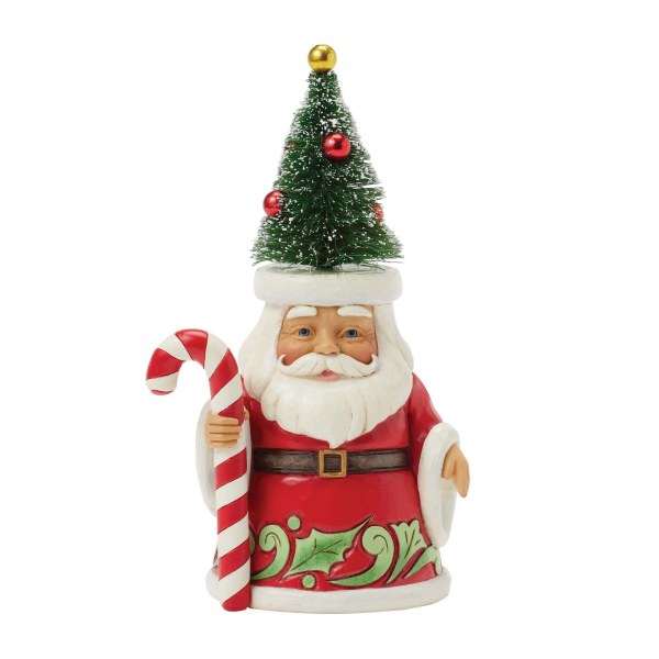 PÈRE NOËL AVEC CHAPEAU EN SISAL - HEARTWOOD CREEK