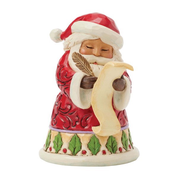 MINI PÈRE NOËL AVEC LISTE - HEARTWOOD CREEK