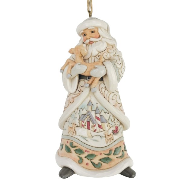 PÈRE NOËL DES BOIS TENANT UN FAON - HEARTWOOD CREEK