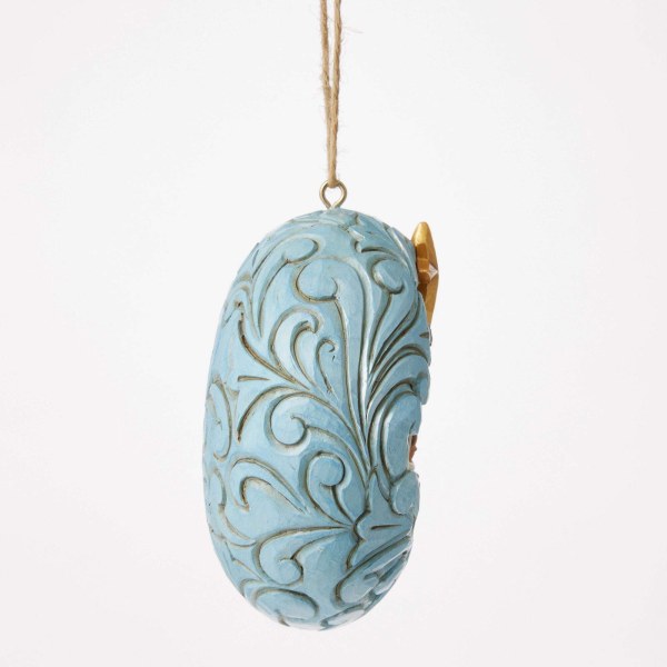 SUSPENSION SAINTE FAMILLE BLEU ET OR - HEARTWOOD CREEK