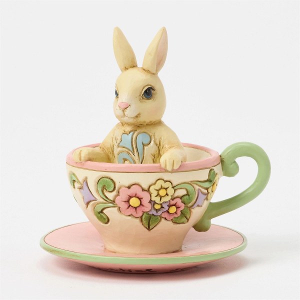 MINI LAPIN DANS UNE TASSE À THÉ - HEARTWOOD CREEK
