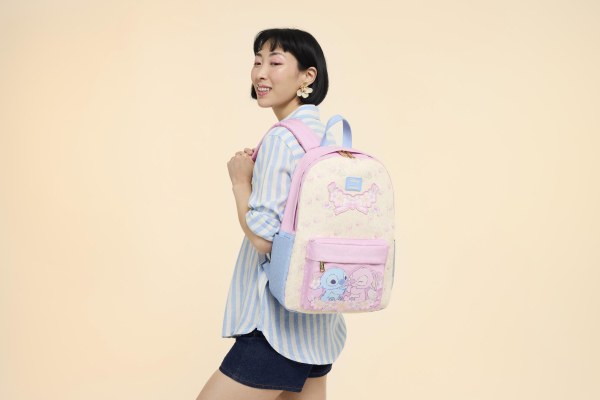Grand sac à dos en nylon Lilo & Stitch - Disney Loungefly