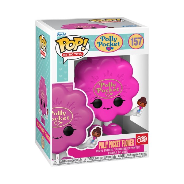 Polly Pocket Pop! 157 Fleur Coquillage Rose