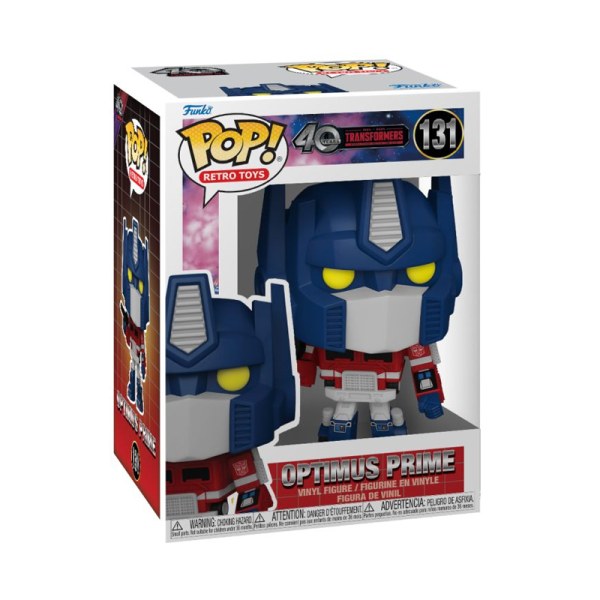 Jouets rétro Transformers Pop! 131 Optimus Prime