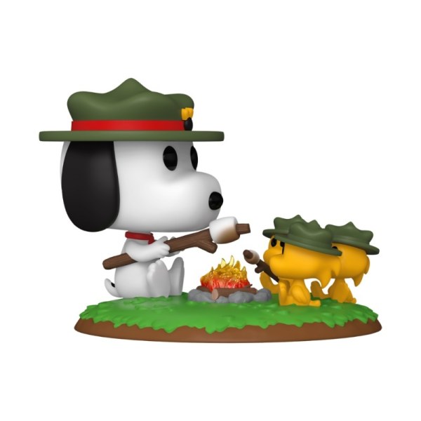 Snoopy Peanuts Pop Deluxe! 1587 Snoopy et Beagle Scouts Camping
