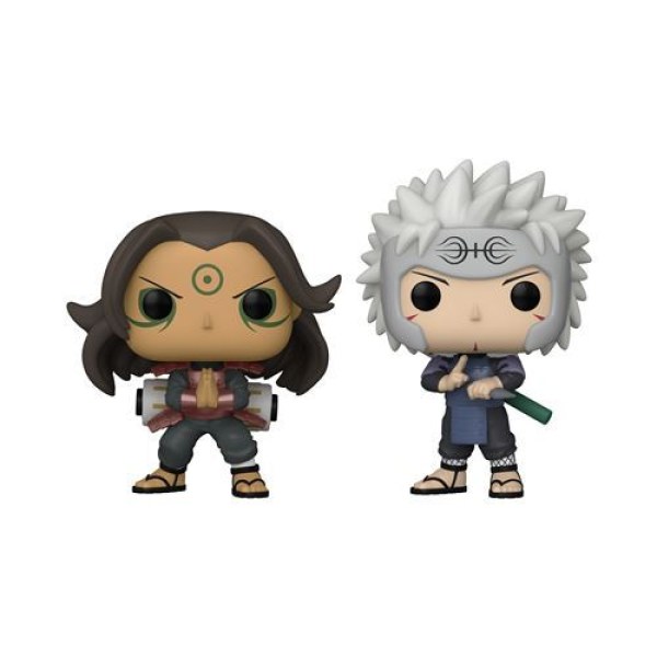 FUNKO POP! Pack de 2 POP Hashirama et Tobirama Exclus - Naruto
