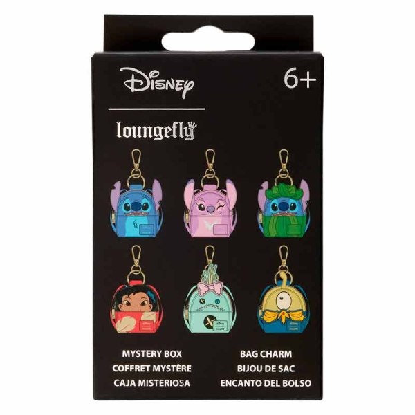 Porte-clés mini sac à dos mystère Lilo & Stitch - Disney Loungefly