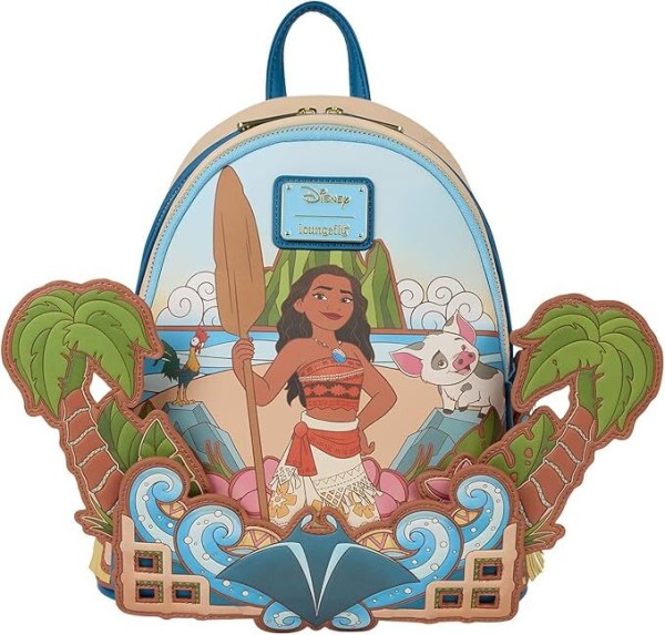 Mini sac à dos Vaiana de Motunui - DISNEY LOUNGEFLY