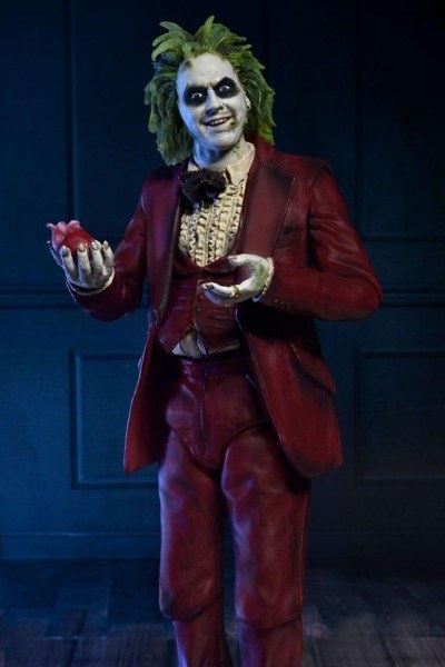 BEETLEJUICE BEETLEJUICE - FIGURINE ARTICULÉE À L'ÉCHELLE 7" - ULTIMATE "RED TUXEDO" BEETLEJUICE
