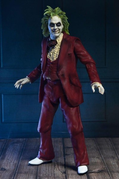 BEETLEJUICE BEETLEJUICE - FIGURINE ARTICULÉE À L'ÉCHELLE 7" - ULTIMATE "RED TUXEDO" BEETLEJUICE