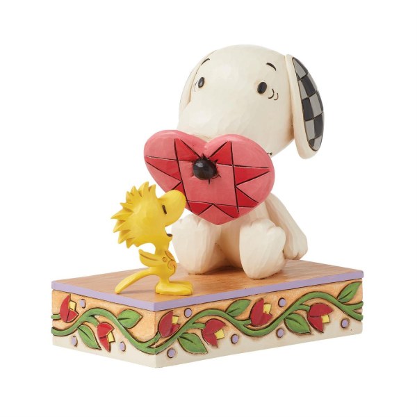 Snoopy avec le nez dans le cœur - Peanuts