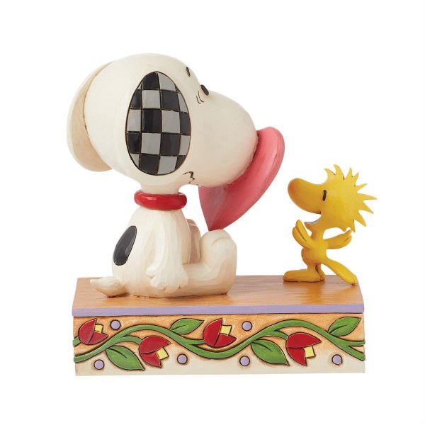 Snoopy avec le nez dans le cœur - Peanuts