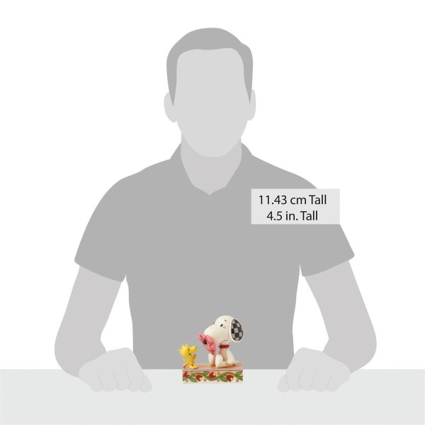 Snoopy avec le nez dans le cœur - Peanuts