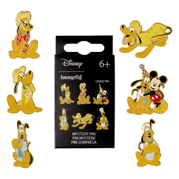 Pin's mystère 95e anniversaire de Pluto - Disney Loungefly