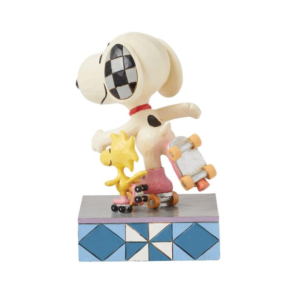 Snoopy et Woodstock en roller - Peanuts