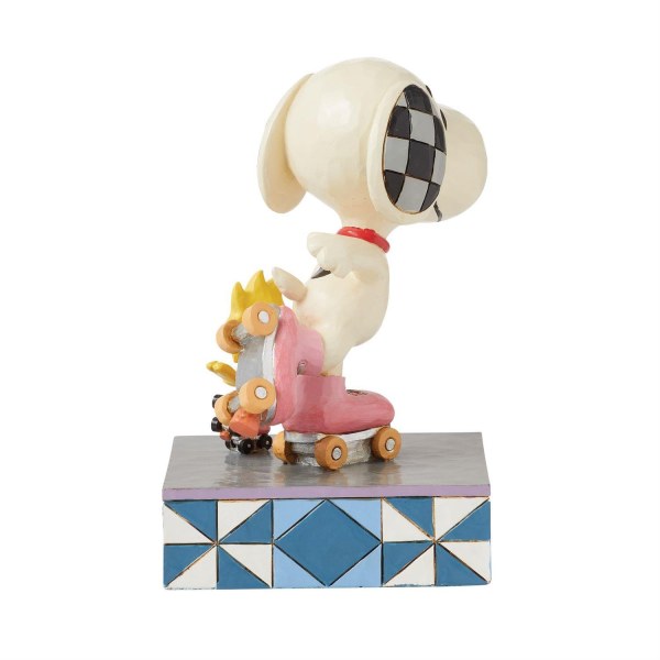 Snoopy et Woodstock en roller - Peanuts