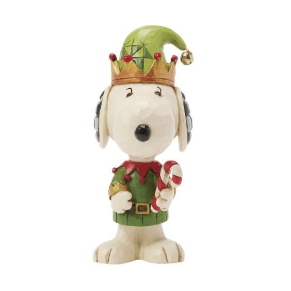 Mini Snoopy en lutin de Noël - Peanuts