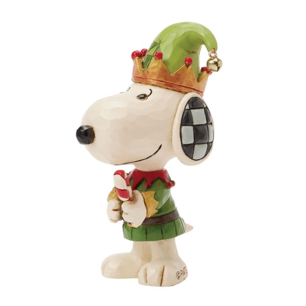 Mini Snoopy en lutin de Noël - Peanuts