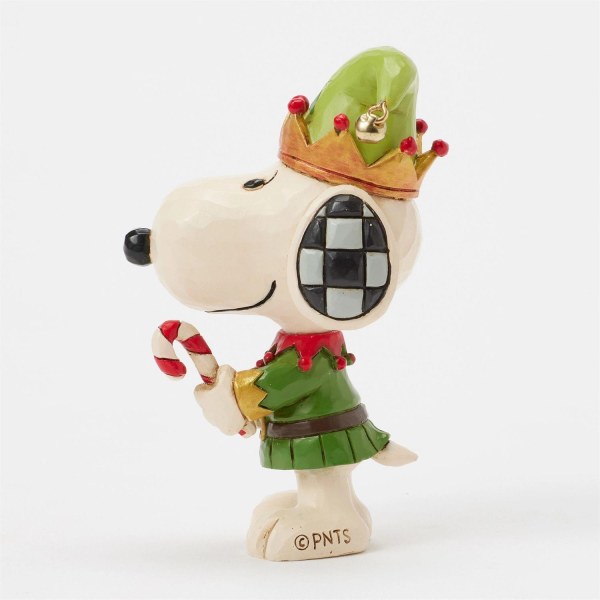 Mini Snoopy en lutin de Noël - Peanuts