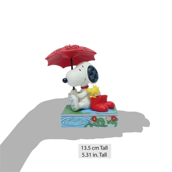 Snoopy tenant un parapluie - Peanuts