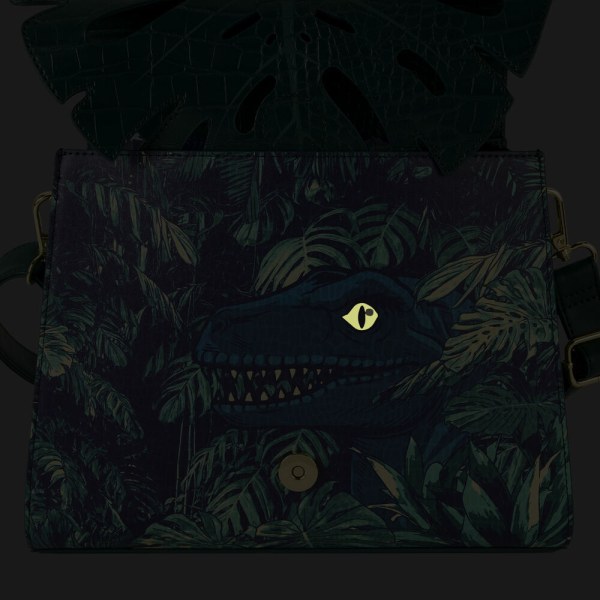 sac à bandoulière Velociraptor Jurassic World de Loungefly