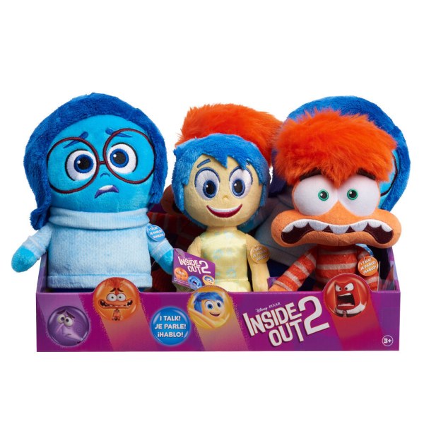 Peluche anglaise modèle aléatoire Vice-versa 2 - Disney Pixar Vice-versa 2
