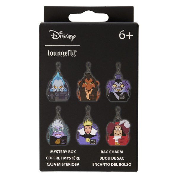 Porte-clés mini sac à dos mystère des méchants - Disney Loungefly