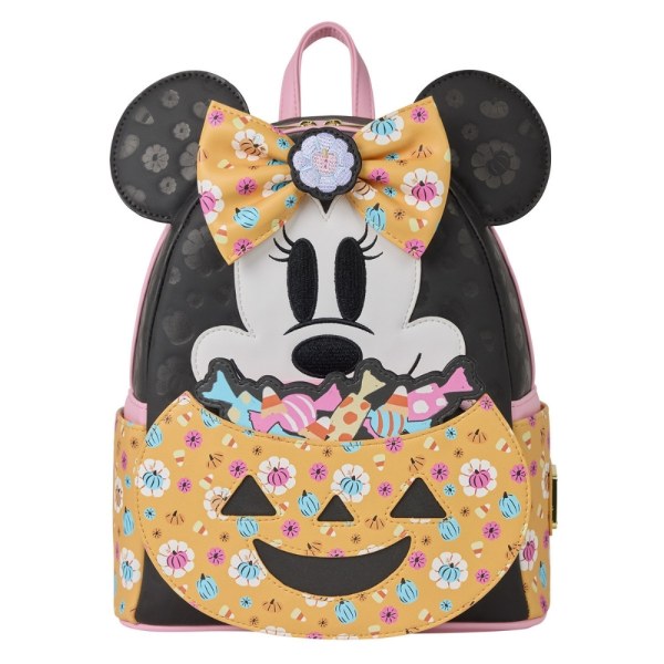 MINI SAC À MINNIE MOUSE CITROUILLE - DISNEY LOUNGEFLY