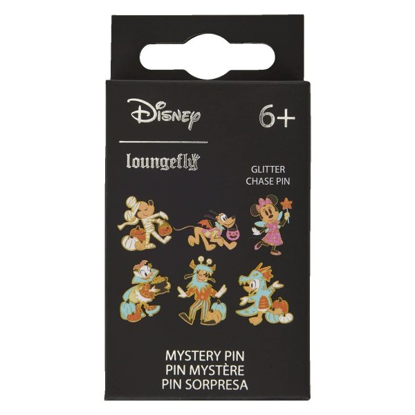PINS MYSTÈRE COSTUME HALLOWEEN MICKEY ET SES AMIS - DISNEY LOUNGEFLY