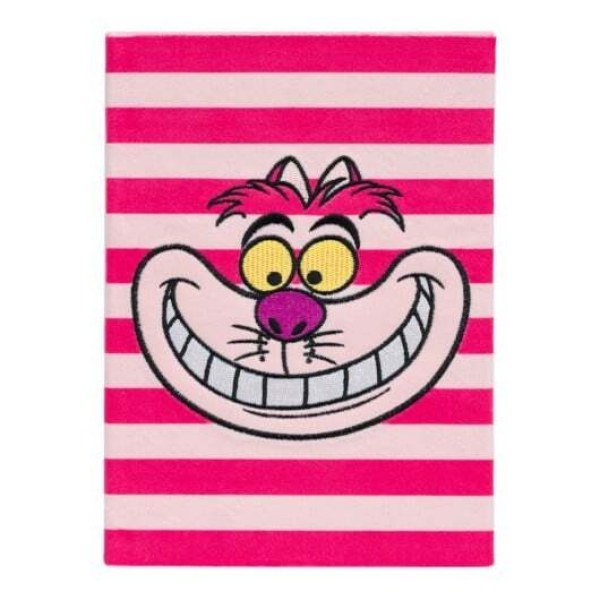 CARNET A5 PREMIUM COUVERTURE PELUCHE CHAT DU CHESHIRE - DISNEY ALICE AU PAYS DES MERVEILLES