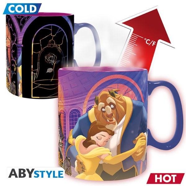 Mug thermo-réactif La Belle et la Bête - Disney