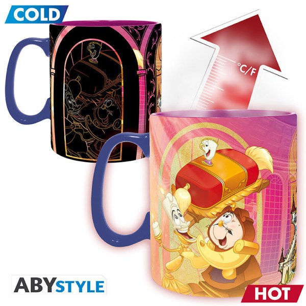 Mug thermo-réactif La Belle et la Bête - Disney