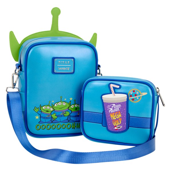 SAC BANDOULIÈRE bandoulière Aliens Crossbuddies 30e anniversaire de Toy Story - LOUNGEFLY DISNEY PIXAR
