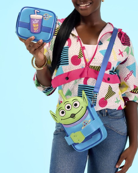 SAC BANDOULIÈRE bandoulière Aliens Crossbuddies 30e anniversaire de Toy Story - LOUNGEFLY DISNEY PIXAR